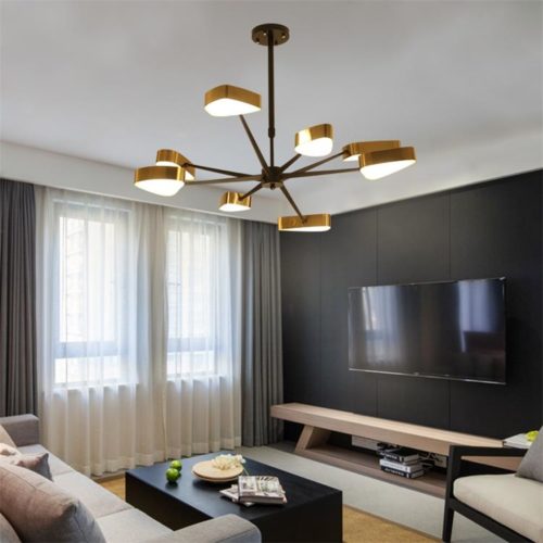 Dutti Led Contemporary Chandelier Luxury Minimalist Living Room Dutti D0021 Led Contemporary Chandelier Luxury Minimalist Living Room Scandinavian Style Bedroom Kitchen Island Lamps Creative