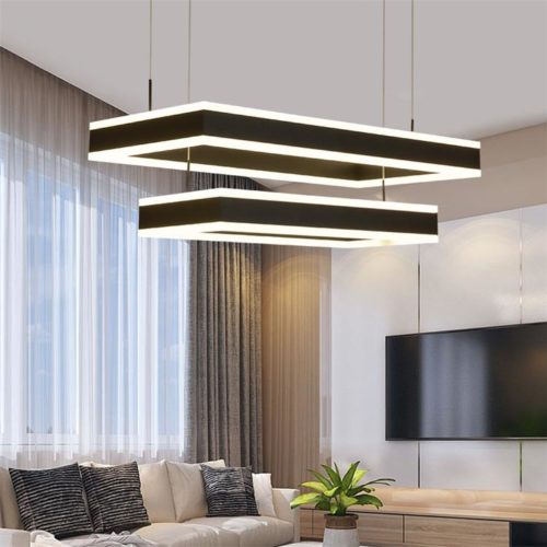 Dutti Led Chandelier Restaurant Creative Postmodern Atmospheric Dutti D0006 Led Chandelier Restaurant Creative Postmodern Atmospheric Living Room Minimalist Bedroom Lamp Hall Rectangular
