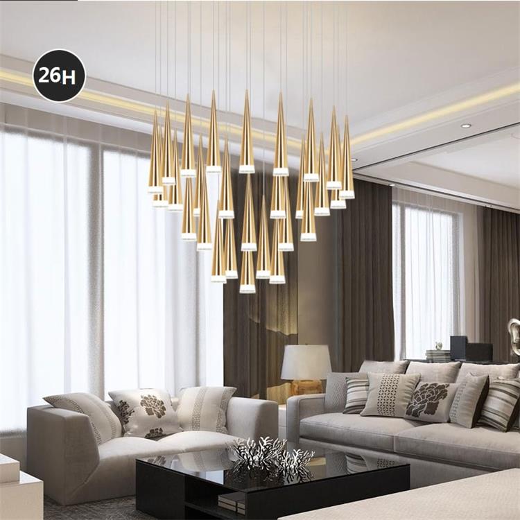 Dutti D0032 LED Chandelier Modern minimalist Nordic front ...