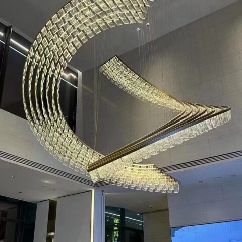 Application places of Non-standard Chandeliers Dutti LED Lighting