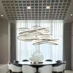 D0088 Dutti LED Crystal Brass Modern Chandelier for dining room, Ballroom, Jewelry Store, Villa