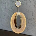 D0112 Dutti LED Brass Crystal Earrings Modern Chandelier for Dining Room, Living Room, Showroom, Ballroom