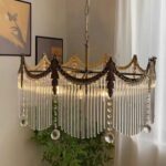 D0113 Dutti LED Brass Crystal Gossiping Modern Chandelier for Dining Room, Ballroom, Bar, Restaurant