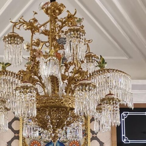 What qualifies a non-standard chandelier?