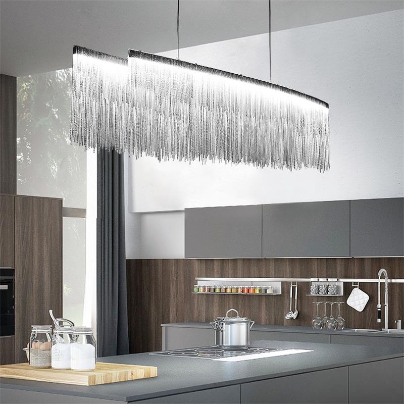 Dutti D0050 LED Pendant Light for restaurant living room bar villa Postmodern luxury art Nordic tassel creative atmosphere personality Designer chandelier