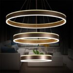 Dutti D0061 LED chandelier Acrylic postmodern industrial wind loft office bar Living room lamp creative personality restaurant home 3 ring