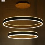 Dutti D0061 LED chandelier Acrylic postmodern industrial wind loft office bar Living room lamp creative personality restaurant home 3 ring