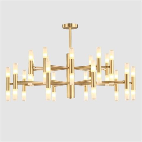 Dutti D0067 LED Chandelier Contemporary Nordic American luxury simple villa duplex floor living room lamp dining room bedroom study office lighting