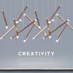 Dutti D0068 LED Chandelier Modern minimalist office front desk creative personality art hotel bar decoration LED Pendant Light showroom shop