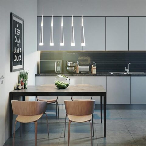 Dutti D0069 LED Chandelier for restaurant bar ding room Kitchen Island terrace porch acrylic luminaire minimalist designer LED Pendant Light