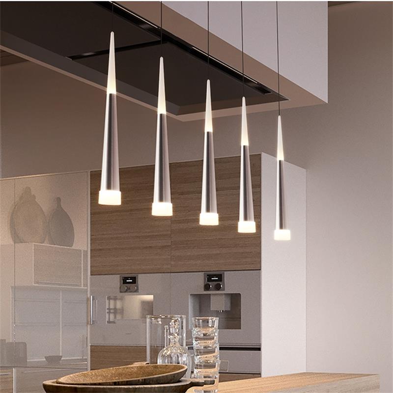 Dutti D0069 LED Chandelier for restaurant bar ding room Kitchen Island terrace porch acrylic luminaire minimalist designer LED Pendant Light