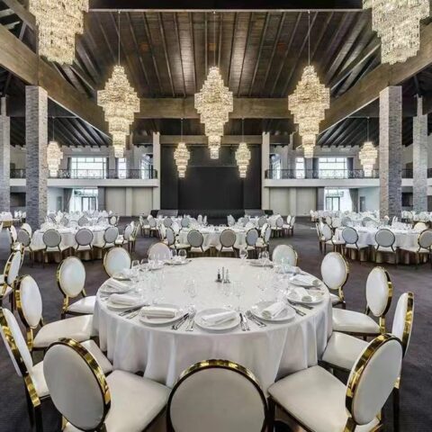 Dutti LED Modern Crystal Chandelier Pendant Lighting: Unique Design OEM/ODM for Wedding Banquet Hall