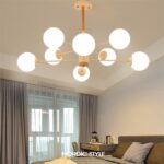 Dutti D0005 Wood LED Pendant Light for living room creative personality restaurant modern minimalist bedroom lamp study lamp solid wood led chandelier Rustic single head wall lamp high 42cm