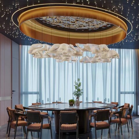 Interior Designer’s Guide to Choosing a Chandelier for Hotel Ballroom Dutti LED