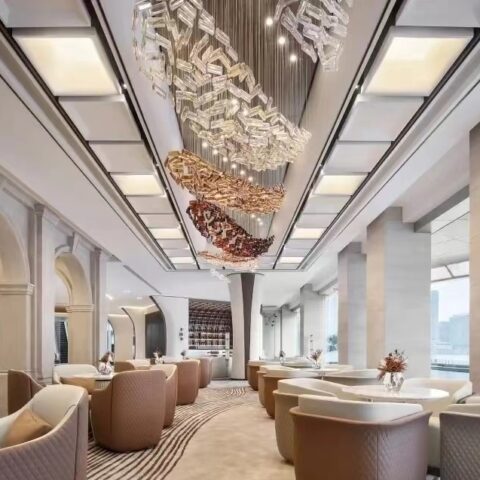 Interior Designer's Guide to Choosing a Chandelier for Hotel Lobby Dutti LED