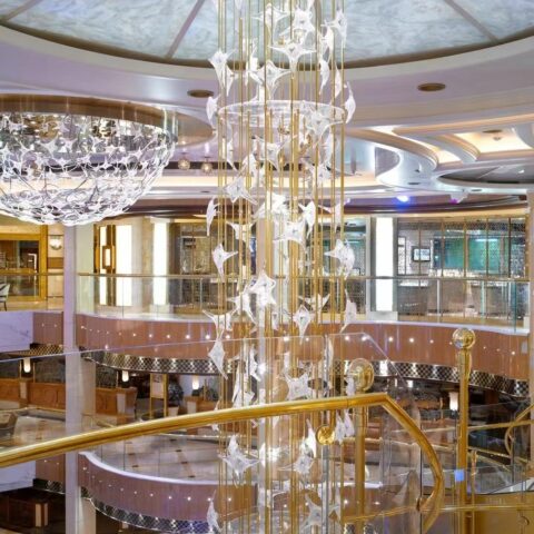 Interior Designer's Guide to Choosing a Chandelier for a Villa Stairwell