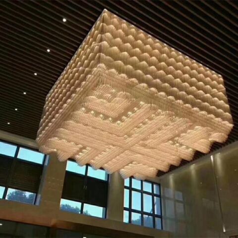 Radiant Elegance: Customizing Dutti Non-standard LED Chandelier Lighting for Hotel Halls