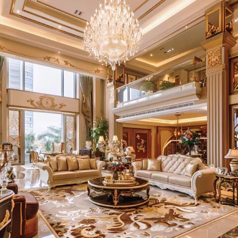 The Chandelier Lights Custom/Bespoke for The Fendi Casa Furniture Store Dutti LED