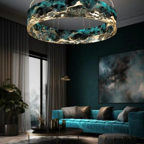 The Chandelier Lights Custom/Bespoke for The Restoration Hardware (RH) Furniture Store Dutti LED