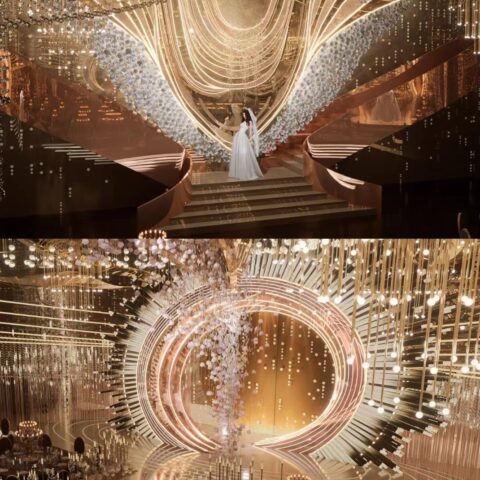 The Chandelier Lights for Hotel Ritz-Carlton Dutti LED