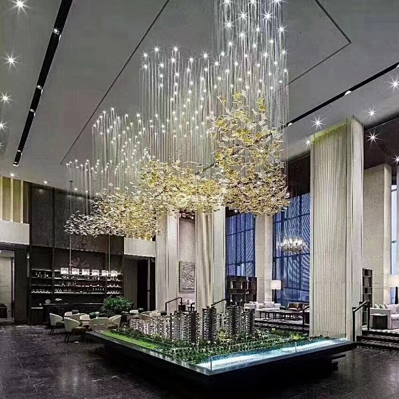 What are some of the defining characteristics of modern chandeliers? Dutti LED